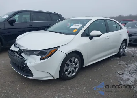 2025 Toyota Corolla Le z USA, uszkodzony, nr VIN 5YFB4MDE2SP248303